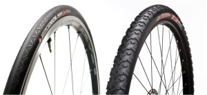 road v mountain bike tires